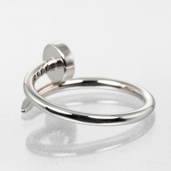 CARTIER Juste un Clou small model Ring K18 white gold #3.7(US Size) 3.27g - Picture 4 of 11